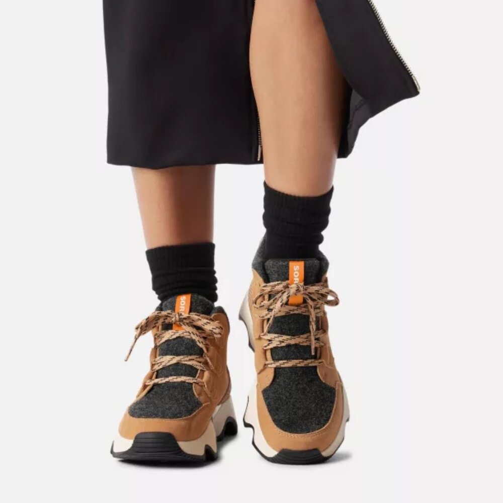 SOREL Women's Kinetic Impact Caribou Plus Waterproof Ankle Boots